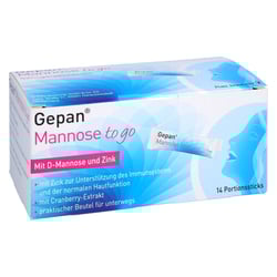 Gepan Mannose to go, trinkfertige Mannose mit Zink