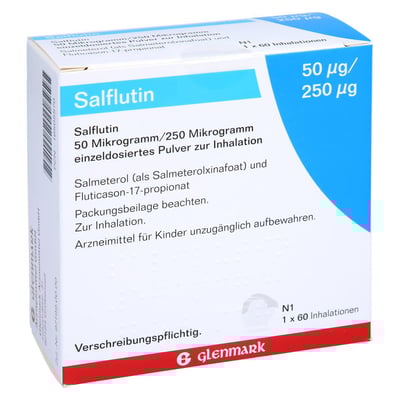 Salflutin 50 Mikrogramm/250 Mikrogramm