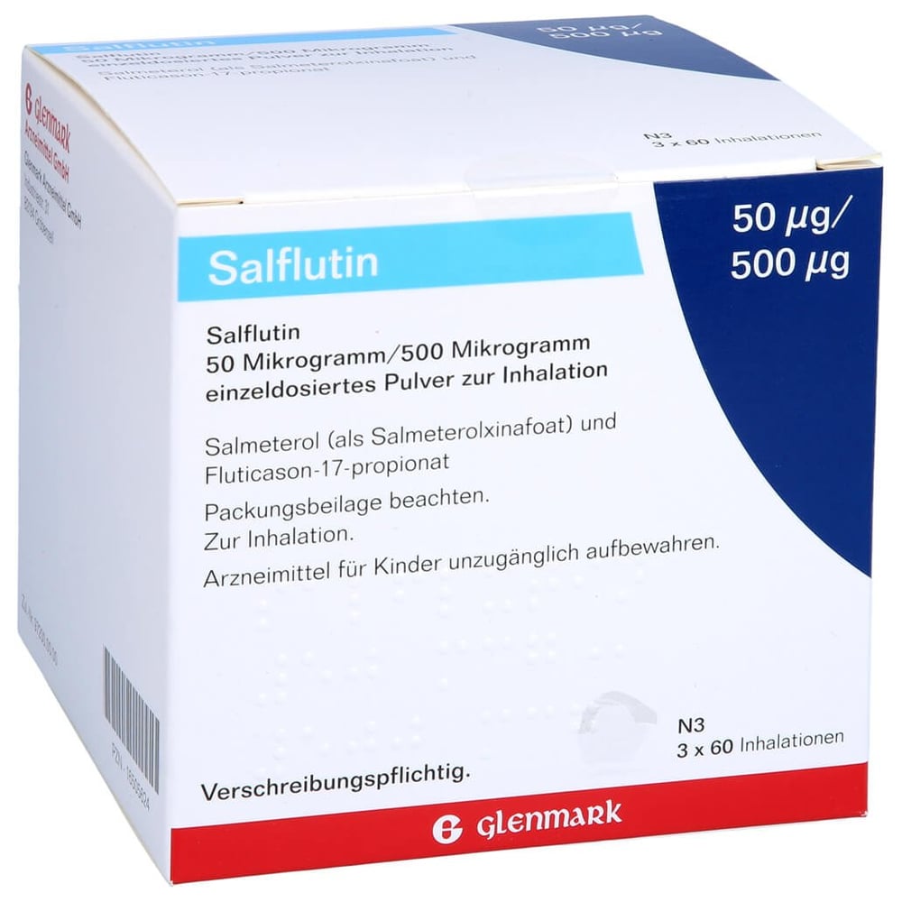 Salflutin 50 Mikrogramm/500 Mikrogramm