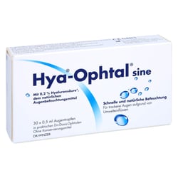 HYA-OPHTAL sine Augentropfen
