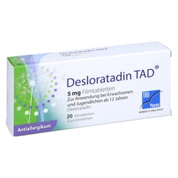 Desloratadin TAD 5 mg
