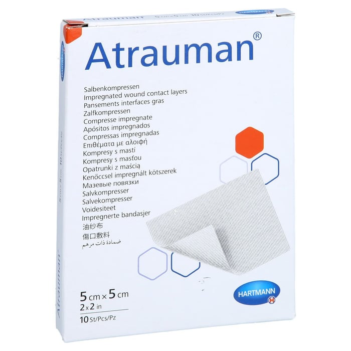 Atrauman 5x5 cm steril Kompressen