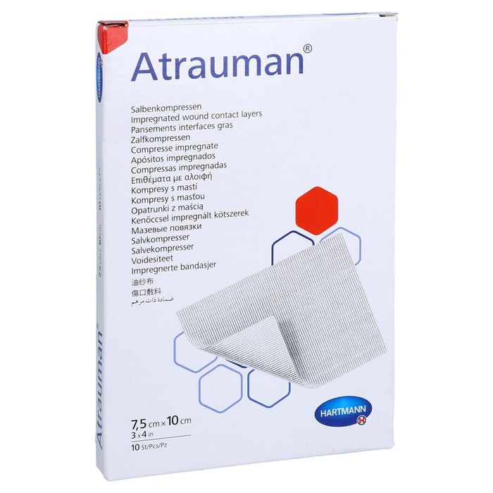 Atrauman 7,5x10 cm steril Kompressen
