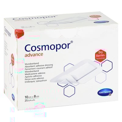 Cosmopor Advance Wundverband 8x10 cm + Prisoma
