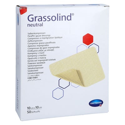 Grassolind Salbenk 10x10 cm Produktbild 1
