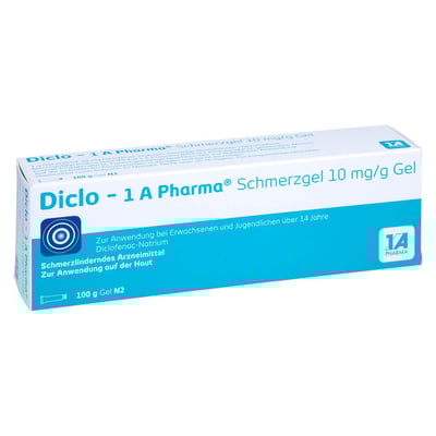 Diclo-1A Pharma Schmerzgel 10mg/g