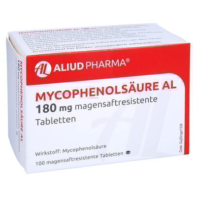 Mycophenolsäure AL 180 mg