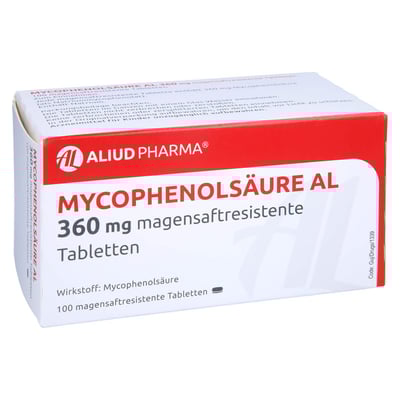 Mycophenolsäure AL 360 mg