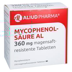 Mycophenolsäure AL 360 mg