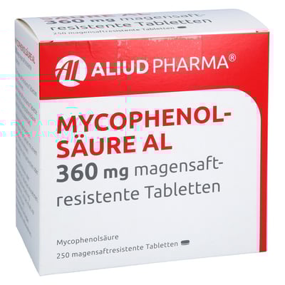 Mycophenolsäure AL 360 mg