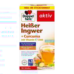 Doppelherz Heisser Ingwer + Curcuma