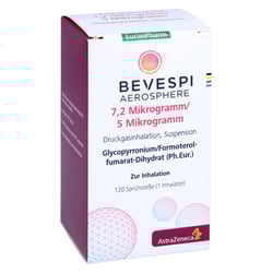 Bevespi Aerosphere 7.2 ug/5 ug Dru.Gasinh.120Hub