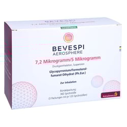 Bevespi Aerosphere 7.2 ug/5 ug Dru.Gasinh.3x120Hub