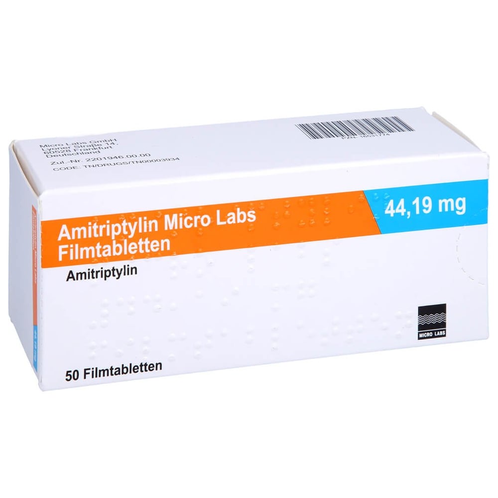 Amitriptylin Micro Labs 44.19 mg Filmtabletten