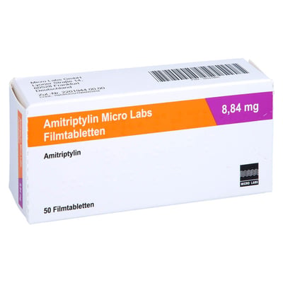 Amitriptylin Micro Labs 8,84 mg Filmtabletten Produktbild 1