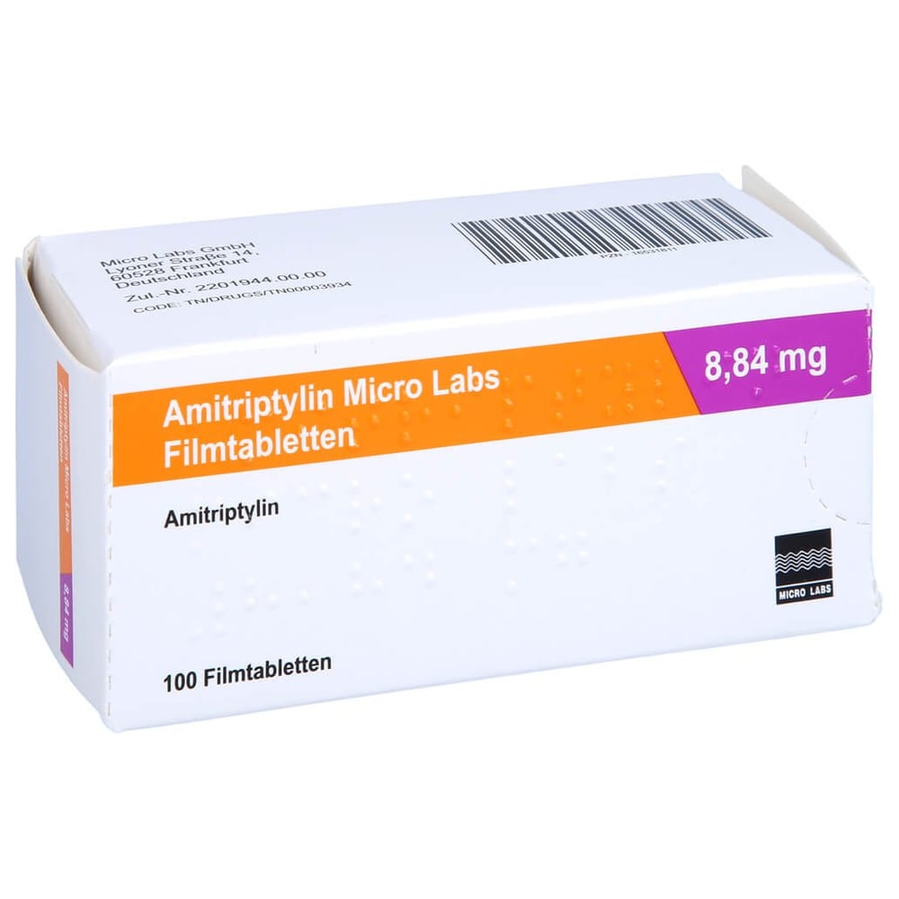 Amitriptylin Micro Labs 8.84 mg Filmtabletten