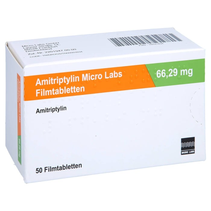 Amitriptylin Micro Labs 66.29 mg Filmtabletten