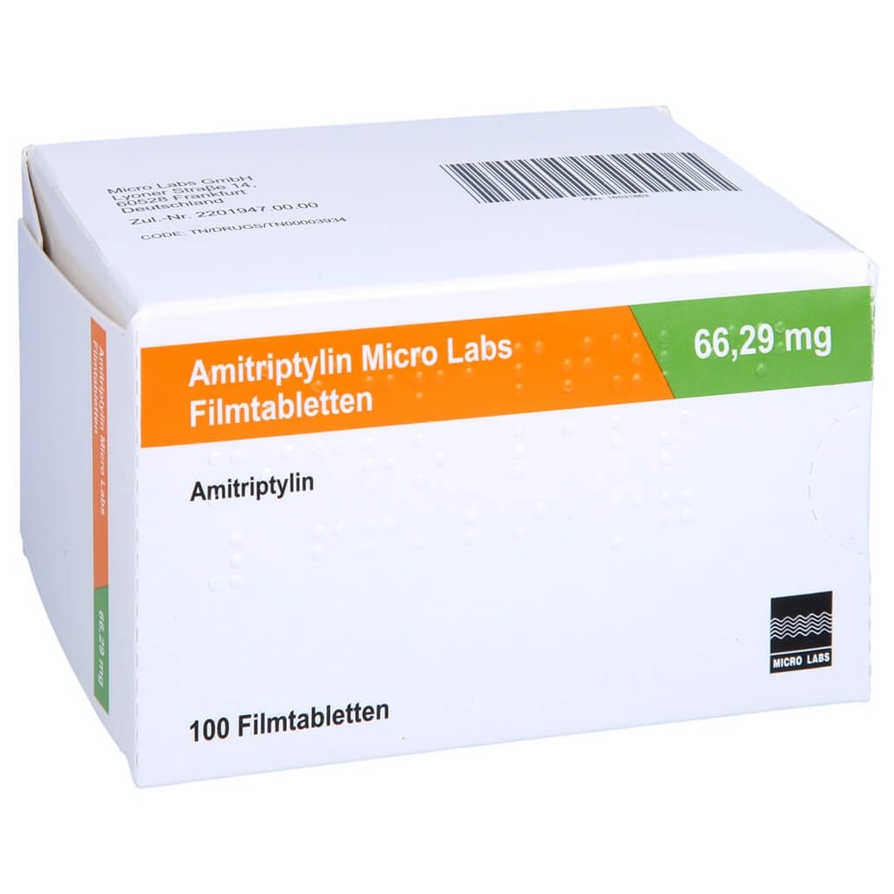 Amitriptylin Micro Labs 66.29 mg Filmtabletten