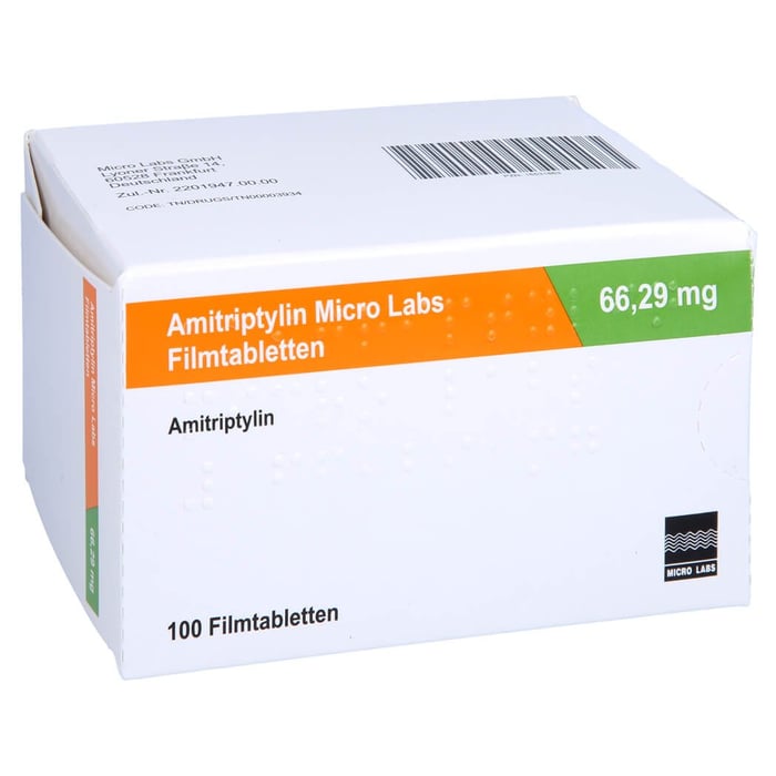 Amitriptylin Micro Labs 66.29 mg Filmtabletten