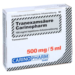 Tranexamsaeure Ca 100 mg/ml