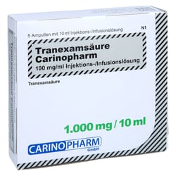 Tranexamsaeure Ca 100 mg/ml
