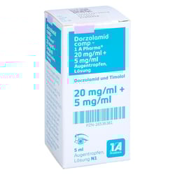 Dorzolamid comp-1A Pharma 20 mg/ml + 5 mg/ml
