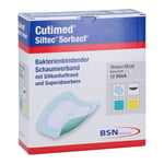 Cutimed Siltec Sorbact PU-Verband 10x10 cm B2B Medical Produktbild 1