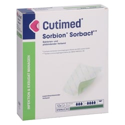 Cutimed Sorbion Sorbact Wundauflage 10x10 cm B2B Medical