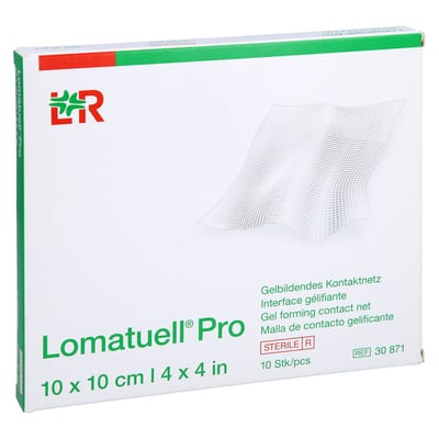 Lomatuell Pro 10x10 cm steril