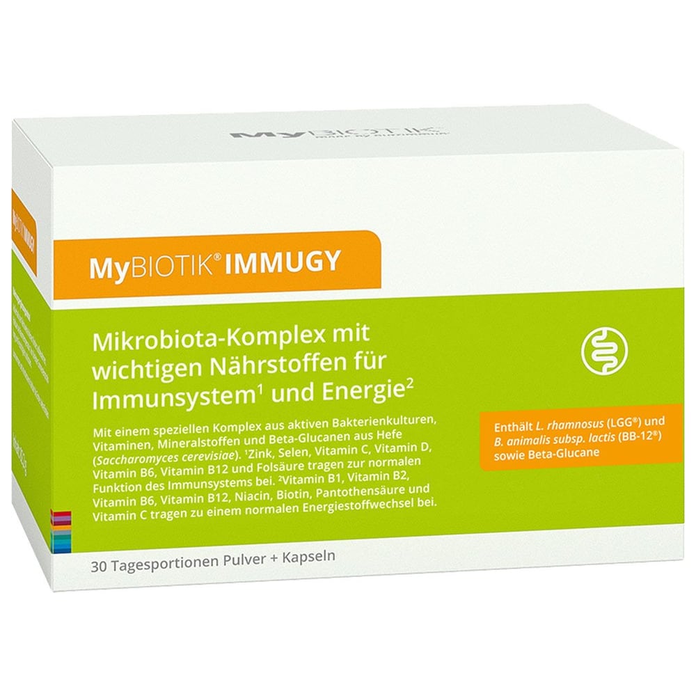 Mybiotik Immugy Kombipackung 30x2 g+60 Kapseln