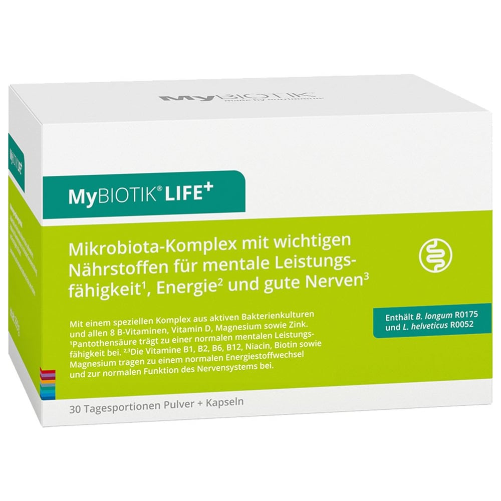 Mybiotik Life+ Kombipackung 30x1,5 g Plv.+60 Kaps.