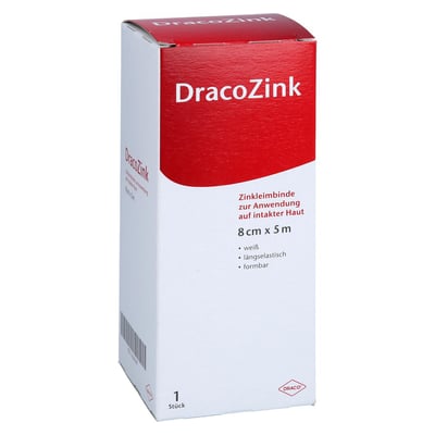 Zinkleimbinde DracoZink 8 cm x 5 m