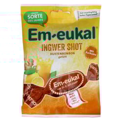 Em-eukal Ingwer Shot gefüllt zuckerhaltig
