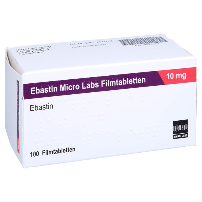 Ebastin Micro Labs 10mg
