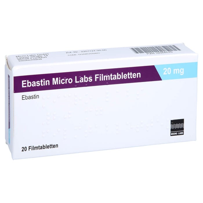 Ebastin Micro Labs 20mg