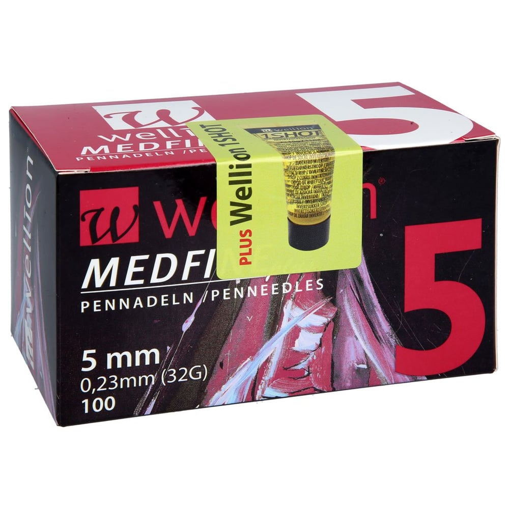 Wellion MEDFINE plus Pennadeln 5mm 32G