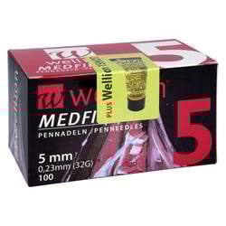 Wellion MEDFINE plus Pennadeln 5mm 32G
