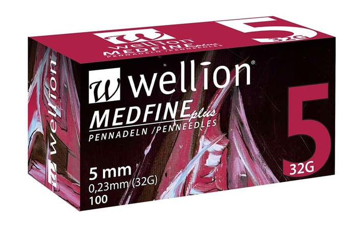 Wellion MEDFINE plus Pennadeln 5mm 32G