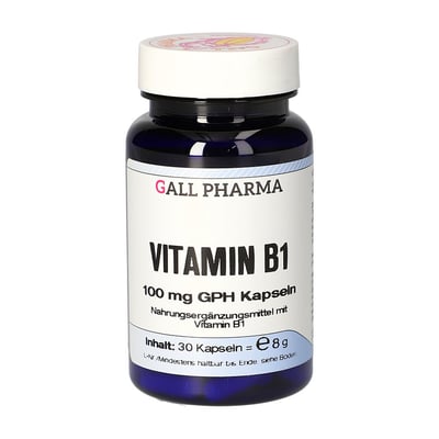 Vitamin B1 100 mg Gph Kap