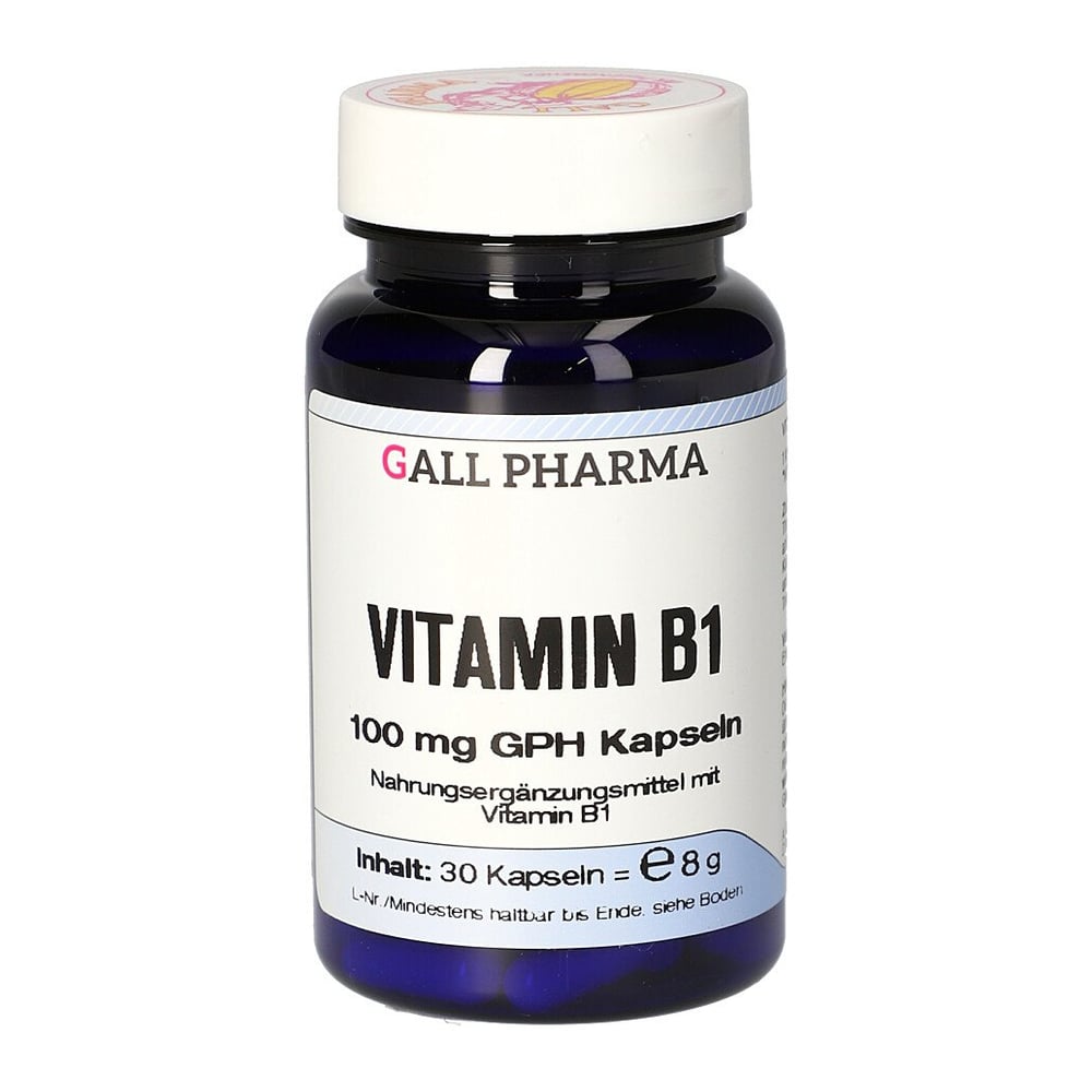 Vitamin B1 100mg Gph Kap