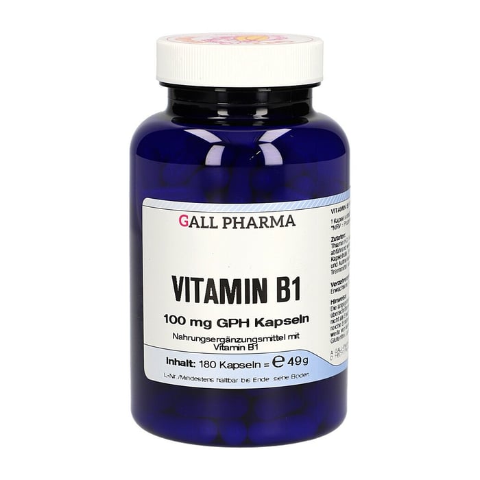 Vitamin B1 100mg Gph Kap