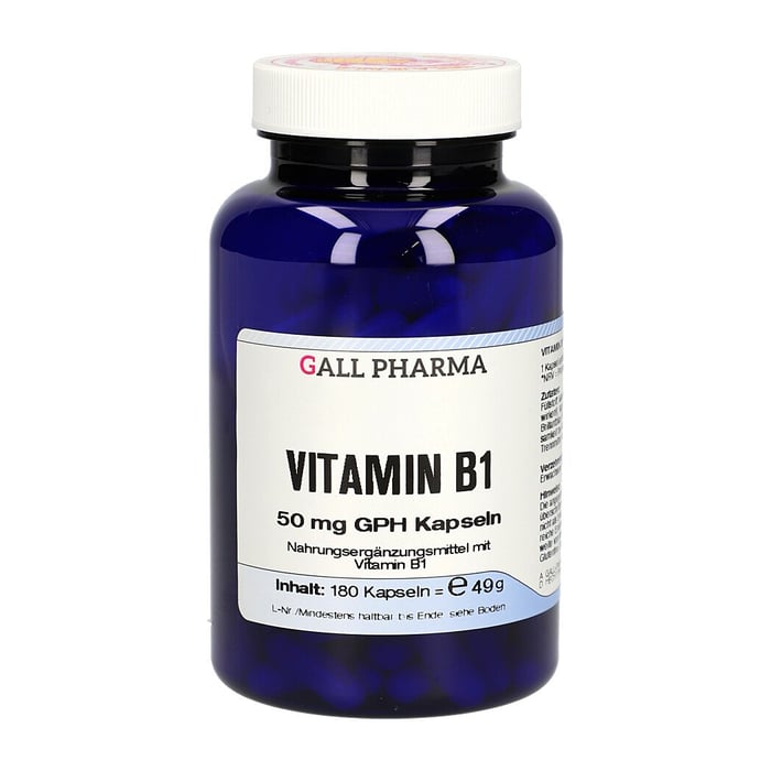Vitamin B1 50mg Gph Kap