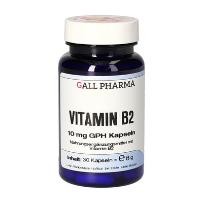 Vitamin B2 10 mg Gph Kap