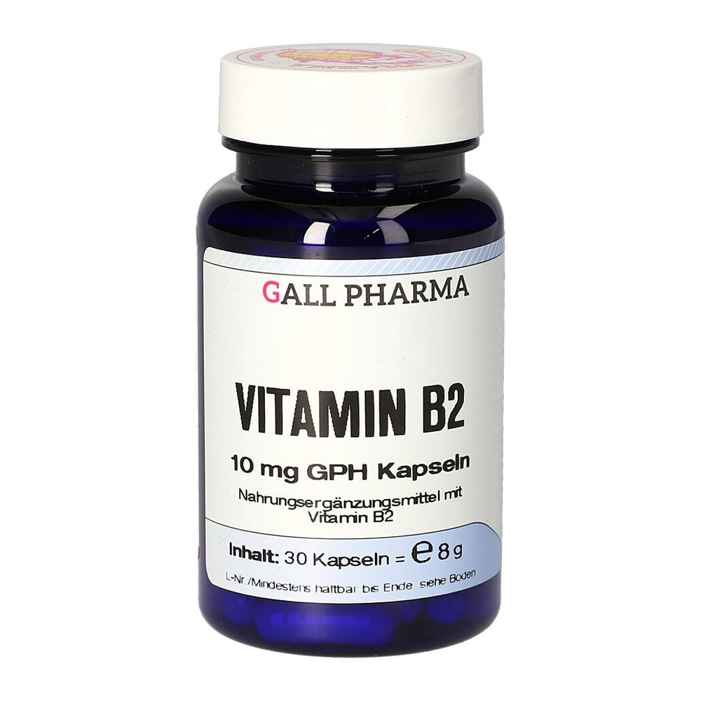 Vitamin B2 10mg Gph Kap