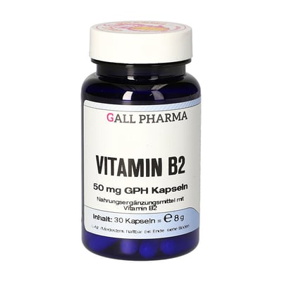 Vitamin B2 50mg Gph Kap