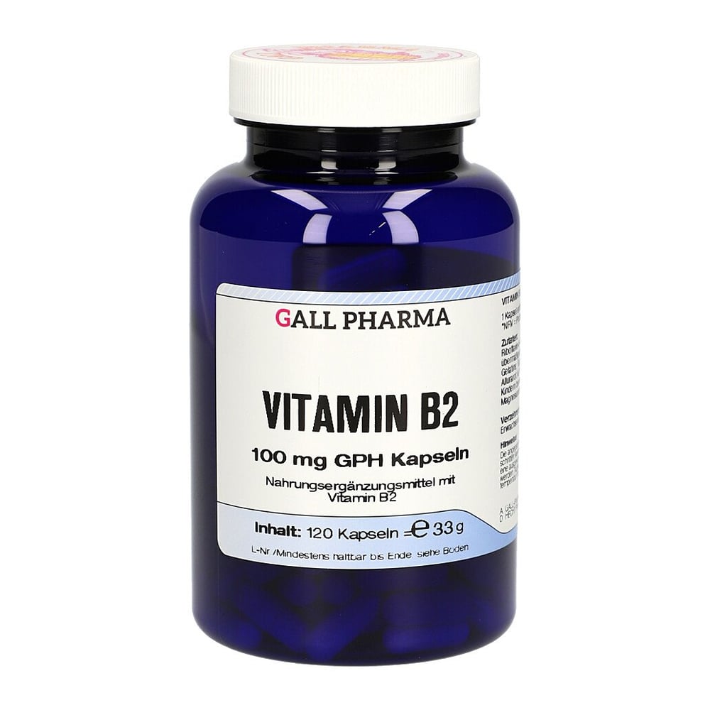 Vitamin B2 100mg Gph Kap