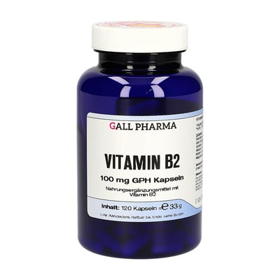 Vitamin B2 100mg Gph Kap