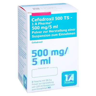 Cefadroxil 500 TS-1A Pharma 500 mg/5 ml