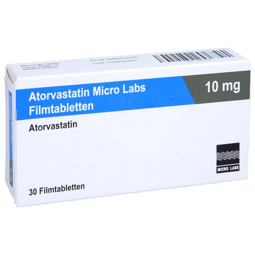 Atorvastatin Micro Labs 10 mg