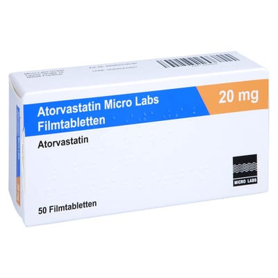 Atorvastatin Micro Labs 20 mg